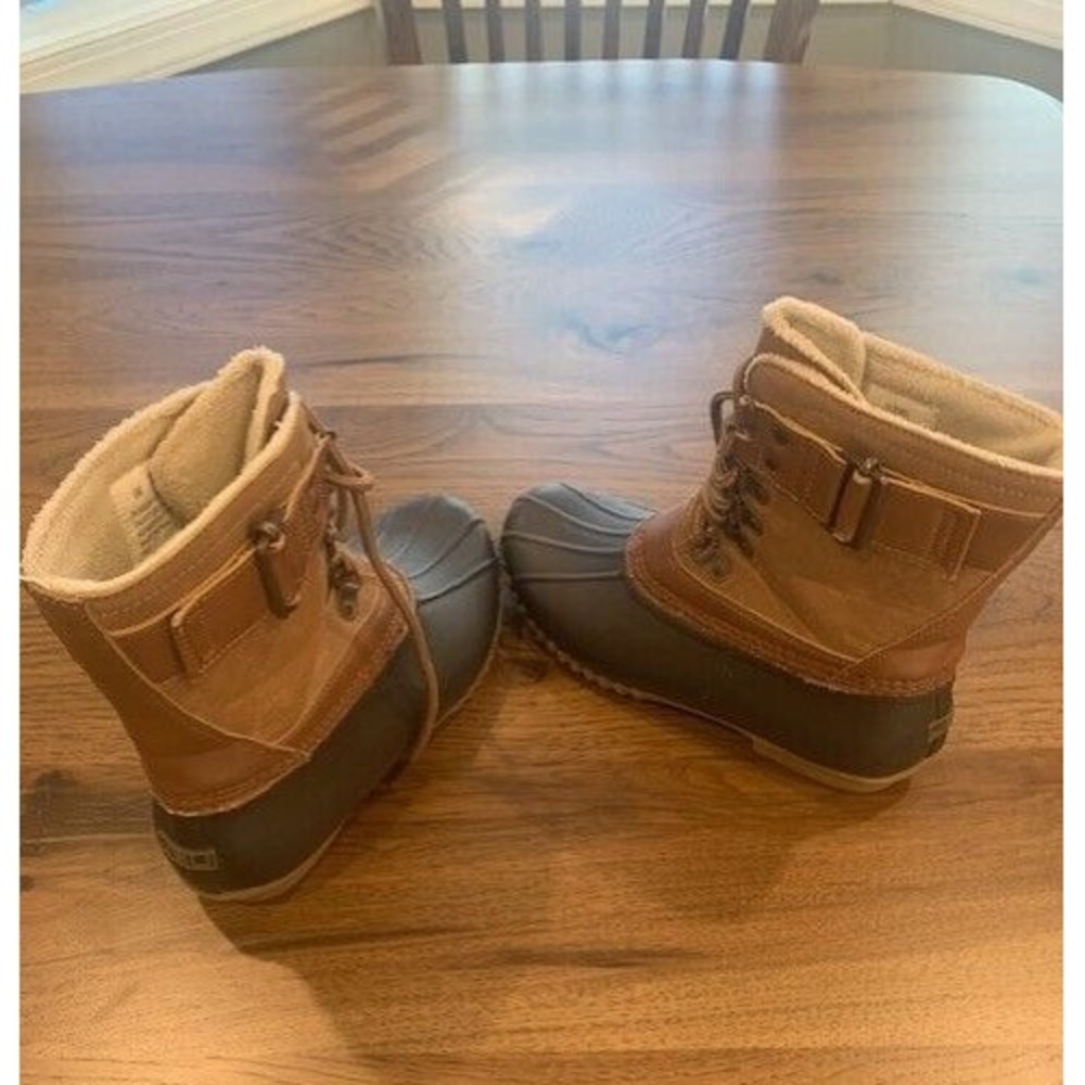 JBU by Jambu Womens Calgary Hunter/Whiskey Rainboots Size 6